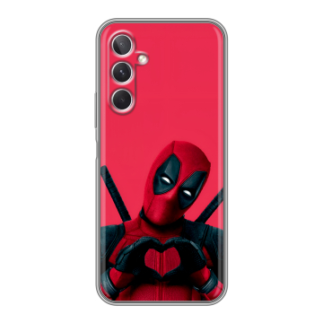 Силиконовый чехол на Samsung Galaxy A26 5g с принтом Дедпул Deadpool Силиконовый чехол на Samsung Galaxy A26 5g с принтом Дедпул Deadpool