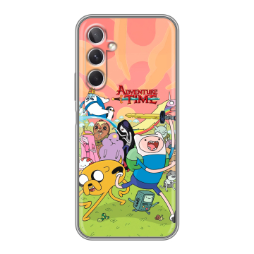 Силиконовый чехол на Samsung Galaxy A26 5g с принтом Adventure time Время приключений Силиконовый чехол на Samsung Galaxy A26 5g с принтом Adventure time Время приключений