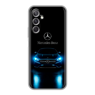 Силиконовый чехол на Samsung Galaxy A26 5g с принтом Mercedes Мерседес Силиконовый чехол на Samsung Galaxy A26 5g с принтом Mercedes Мерседес
