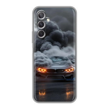 Силиконовый чехол на Samsung Galaxy A26 5g с принтом BMW БМВ Силиконовый чехол на Samsung Galaxy A26 5g с принтом BMW БМВ