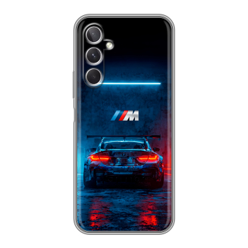 Силиконовый чехол на Samsung Galaxy A26 5g с принтом BMW БМВ Силиконовый чехол на Samsung Galaxy A26 5g с принтом BMW БМВ