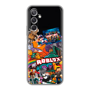 Силиконовый чехол на Samsung Galaxy A26 5g с принтом Roblox Роблокс Силиконовый чехол на Samsung Galaxy A26 5g с принтом Roblox Роблокс