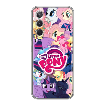 Силиконовый чехол на Samsung Galaxy A26 5g с принтом My little pony Дружба чудо