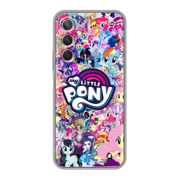 Силиконовый чехол на Samsung Galaxy A26 5g с принтом My little pony Дружба чудо