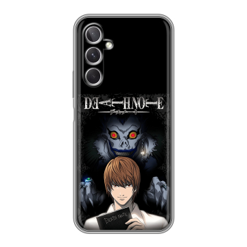 Силиконовый чехол на Samsung Galaxy A26 5g с принтом Death note Тетрадь смерти