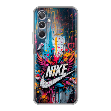 Силиконовый чехол на Samsung Galaxy A26 5g с принтом Nike Найк