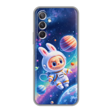 Силиконовый чехол на Samsung Galaxy A26 5g с принтом Labubu Лабубу