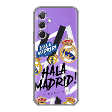 Силиконовый чехол на Samsung Galaxy A26 5g с принтом Real Madrid Реал Мадрид