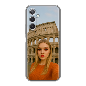 Силиконовый чехол на Samsung Galaxy A26 5g с принтом чехол с фото