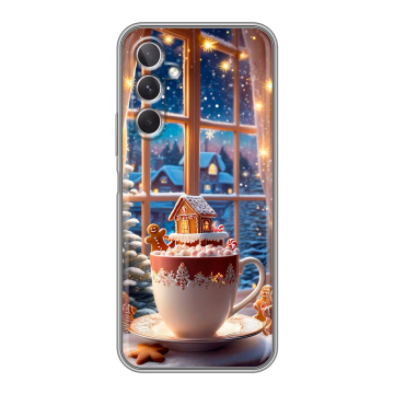Силиконовый чехол на Samsung Galaxy A26 5g с принтом Новый год