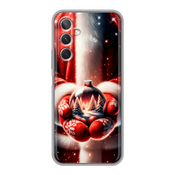 Силиконовый чехол на Samsung Galaxy A26 5g с принтом Новый год