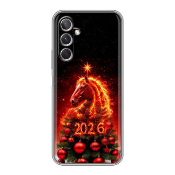 Силиконовый чехол на Samsung Galaxy A26 5g с принтом Новый год Силиконовый чехол на Samsung Galaxy A26 5g с принтом Новый год