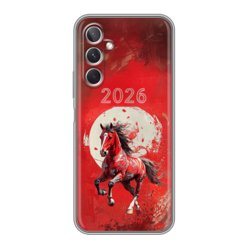 Силиконовый чехол на Samsung Galaxy A26 5g с принтом Новый год Силиконовый чехол на Samsung Galaxy A26 5g с принтом Новый год