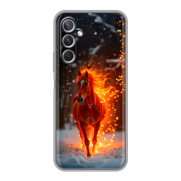 Силиконовый чехол на Samsung Galaxy A26 5g с принтом Новый год Силиконовый чехол на Samsung Galaxy A26 5g с принтом Новый год