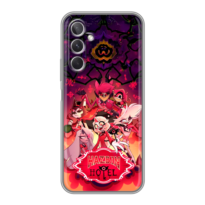 Силиконовый чехол на Samsung Galaxy A26 с принтом Hazbin Hotel Отель Хазбин Силиконовый чехол на Samsung Galaxy A26 с принтом Hazbin Hotel Отель Хазбин