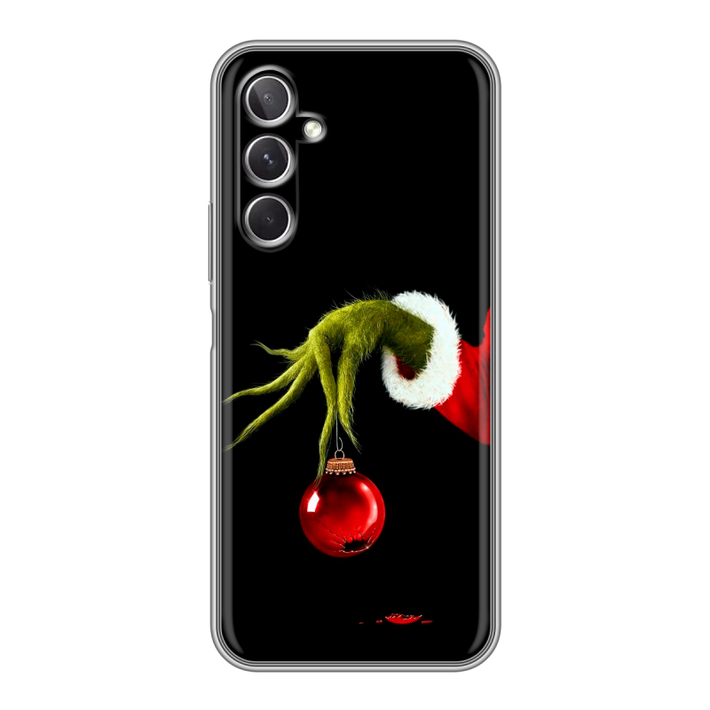 Силиконовый чехол на Samsung Galaxy A26 с принтом Новый год Гринч Силиконовый чехол на Samsung Galaxy A26 с принтом Новый год Гринч