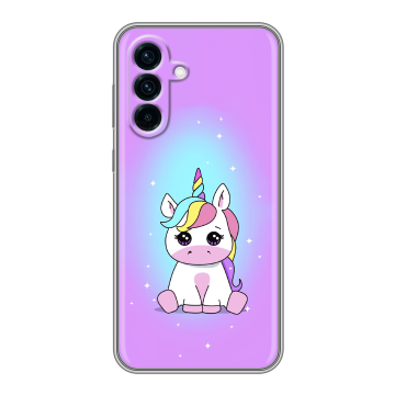 Силиконовый чехол на Samsung Galaxy A56 5g с принтом Единорог Силиконовый чехол на Samsung Galaxy A56 5g с принтом Единорог