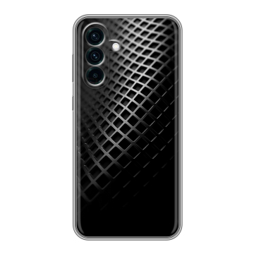 Силиконовый чехол на Samsung Galaxy A56 с принтом Текстура металла