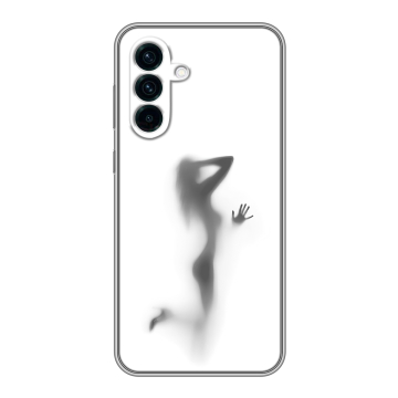 Силиконовый чехол на Samsung Galaxy A56 с принтом Силуэт