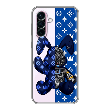 Силиконовый чехол на Samsung Galaxy A56 с принтом Луи робот Силиконовый чехол на Samsung Galaxy A56 с принтом Луи робот