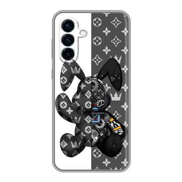 Силиконовый чехол на Samsung Galaxy A56 с принтом Луи робот