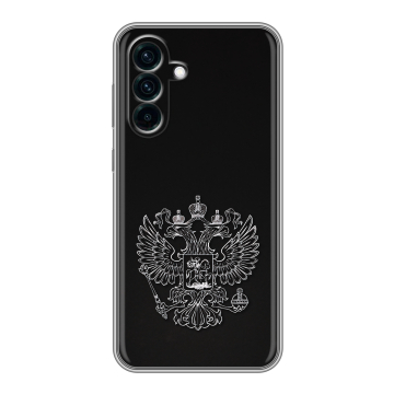 Силиконовый чехол на Samsung Galaxy A56 с принтом Герб России