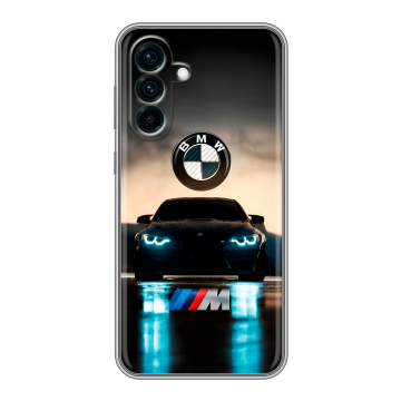 Силиконовый чехол на Samsung Galaxy A56 с принтом БМВ BMW Силиконовый чехол на Samsung Galaxy A56 с принтом БМВ BMW