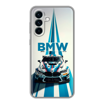 Силиконовый чехол на Samsung Galaxy A56 с принтом БМВ BMW