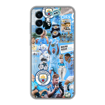 Силиконовый чехол на Samsung Galaxy A56 с принтом Man City Манчестер Сити Силиконовый чехол на Samsung Galaxy A56 с принтом Man City Манчестер Сити