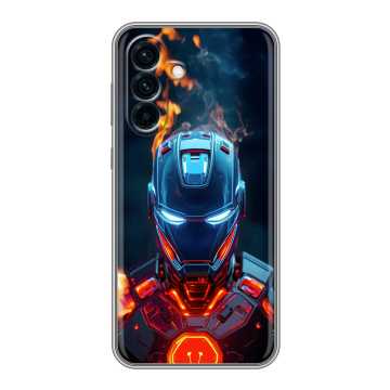 Силиконовый чехол на Samsung Galaxy A56 с принтом IronMan Железный человек Силиконовый чехол на Samsung Galaxy A56 с принтом IronMan Железный человек