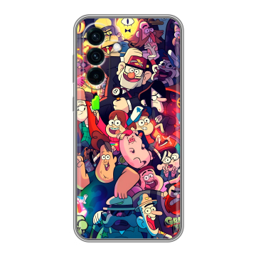Силиконовый чехол на Samsung Galaxy A56 с принтом Gravity Falls Гравити Фолз
