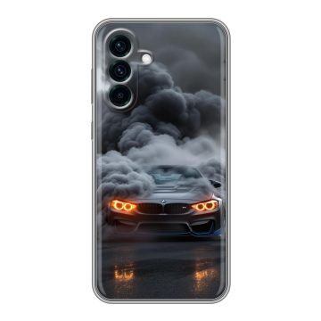 Силиконовый чехол на Samsung Galaxy A56 с принтом BMW БМВ Силиконовый чехол на Samsung Galaxy A56 с принтом BMW БМВ