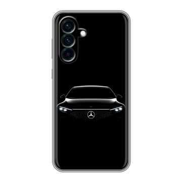 Силиконовый чехол на Samsung Galaxy A56 с принтом Mercedes Мерседес