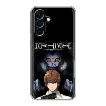 Силиконовый чехол на Samsung Galaxy A56 с принтом Death note Тетрадь смерти Силиконовый чехол на Samsung Galaxy A56 с принтом Death note Тетрадь смерти