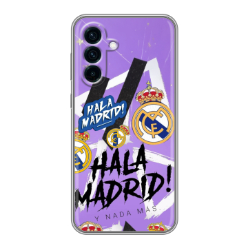 Силиконовый чехол на Samsung Galaxy A56 с принтом Real Madrid Реал Мадрид