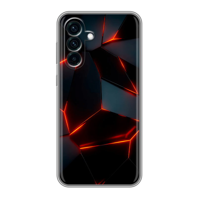 Силиконовый чехол на Samsung Galaxy A56 5g с принтом Яркие абстракции Силиконовый чехол на Samsung Galaxy A56 5g с принтом Яркие абстракции