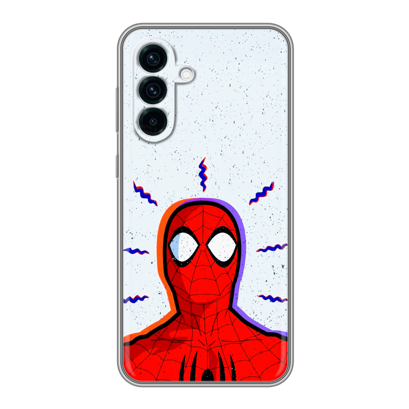 Силиконовый чехол на Samsung Galaxy A56 с принтом Spiderman Человек паук Силиконовый чехол на Samsung Galaxy A56 с принтом Spiderman Человек паук