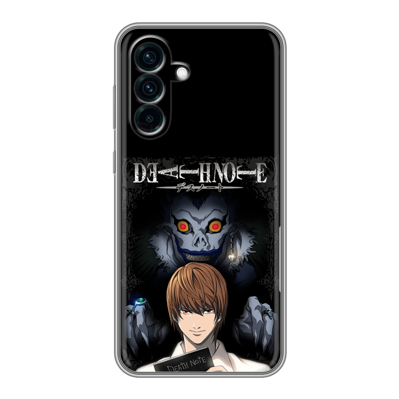 Силиконовый чехол на Samsung Galaxy A56 с принтом Death note Тетрадь смерти Силиконовый чехол на Samsung Galaxy A56 с принтом Death note Тетрадь смерти