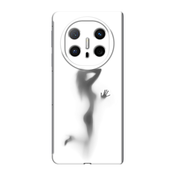 Пластиковый чехол на Huawei Mate X6 с принтом Силуэт