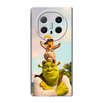 Пластиковый чехол на Huawei Mate X6 с принтом Шрек Shrek Пластиковый чехол на Huawei Mate X6 с принтом Шрек Shrek