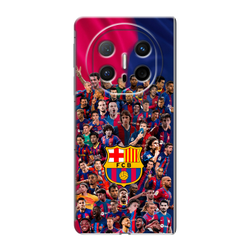 Пластиковый чехол на Huawei Mate X6 с принтом Барселона Barcelona