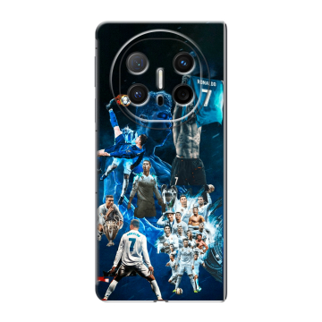 Пластиковый чехол на Huawei Mate X6 с принтом Реал Роналдо
