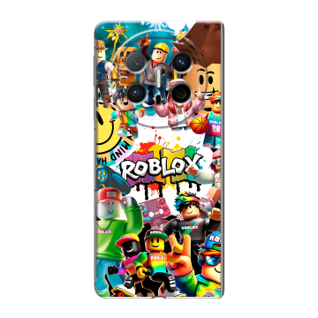Пластиковый чехол на Huawei Mate X6 с принтом Roblox Роблокс