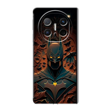 Пластиковый чехол на Huawei Mate X6 с принтом Batman Бэтмен