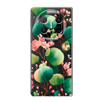 Пластиковый чехол на Huawei Mate X6 с принтом женский