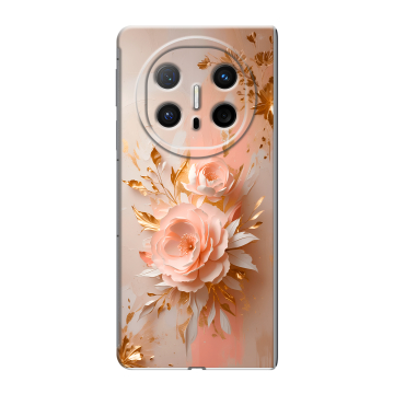 Пластиковый чехол на Huawei Mate X6 с принтом женский