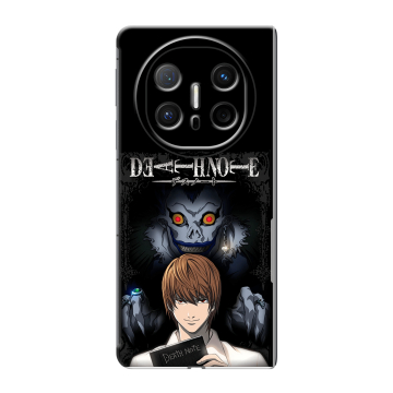 Пластиковый чехол на Huawei Mate X6 с принтом Death note Тетрадь смерти