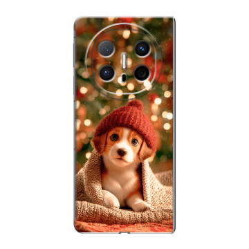 Пластиковый чехол на Huawei Mate X6 с принтом Новый год