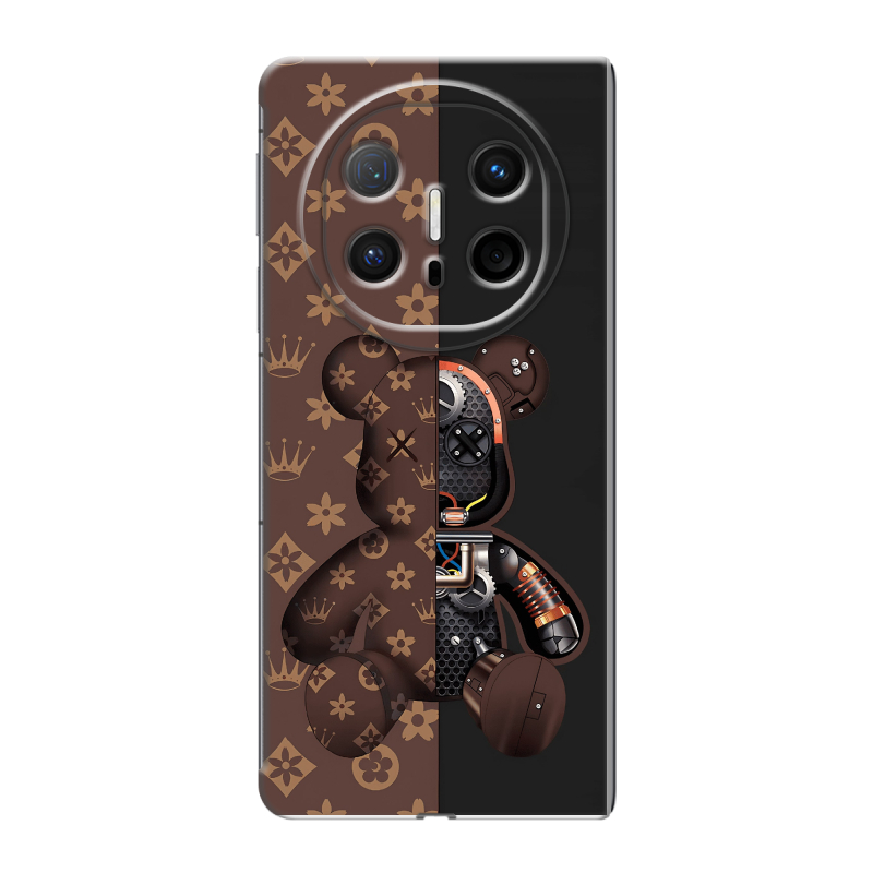 Пластиковый чехол на Huawei Mate X6 с принтом Луи робот Пластиковый чехол на Huawei Mate X6 с принтом Луи робот