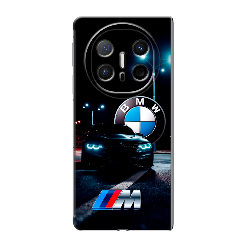 Пластиковый чехол на Huawei Mate X6 с принтом БМВ BMW Пластиковый чехол на Huawei Mate X6 с принтом БМВ BMW
